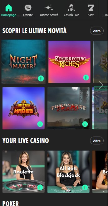 Homepage bet365 casino Italy