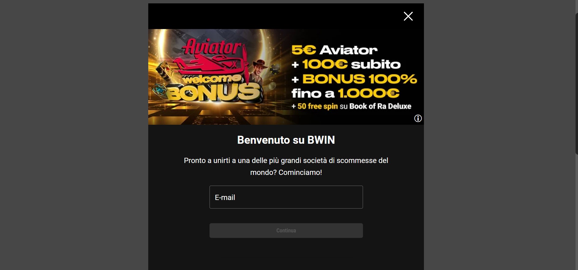 Login Bwin Italy