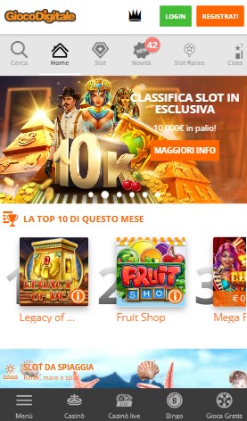 Gioco Digitale Homepage