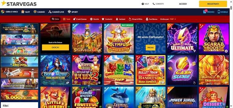 Starvegas Slots Italia