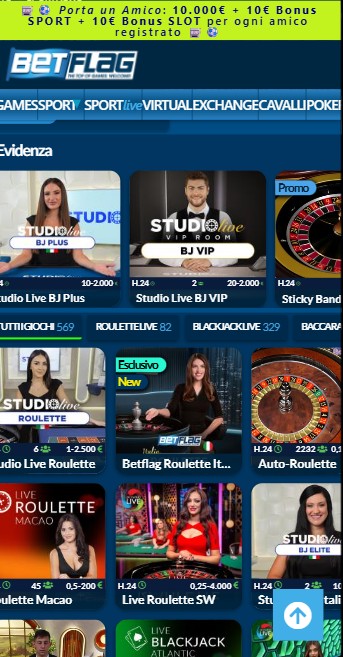 Betflag Casino Live It