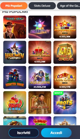 Netbet Giochi
