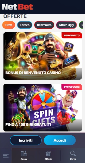 Netbet Oferte Casino