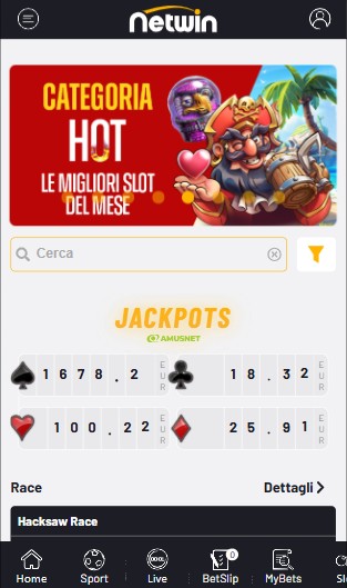 Netwin Casino Homepage It